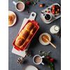 Moule à cake rouge 31 cm - Visuel 1
